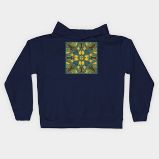 Fantail & Kowhai Forest Kids Hoodie